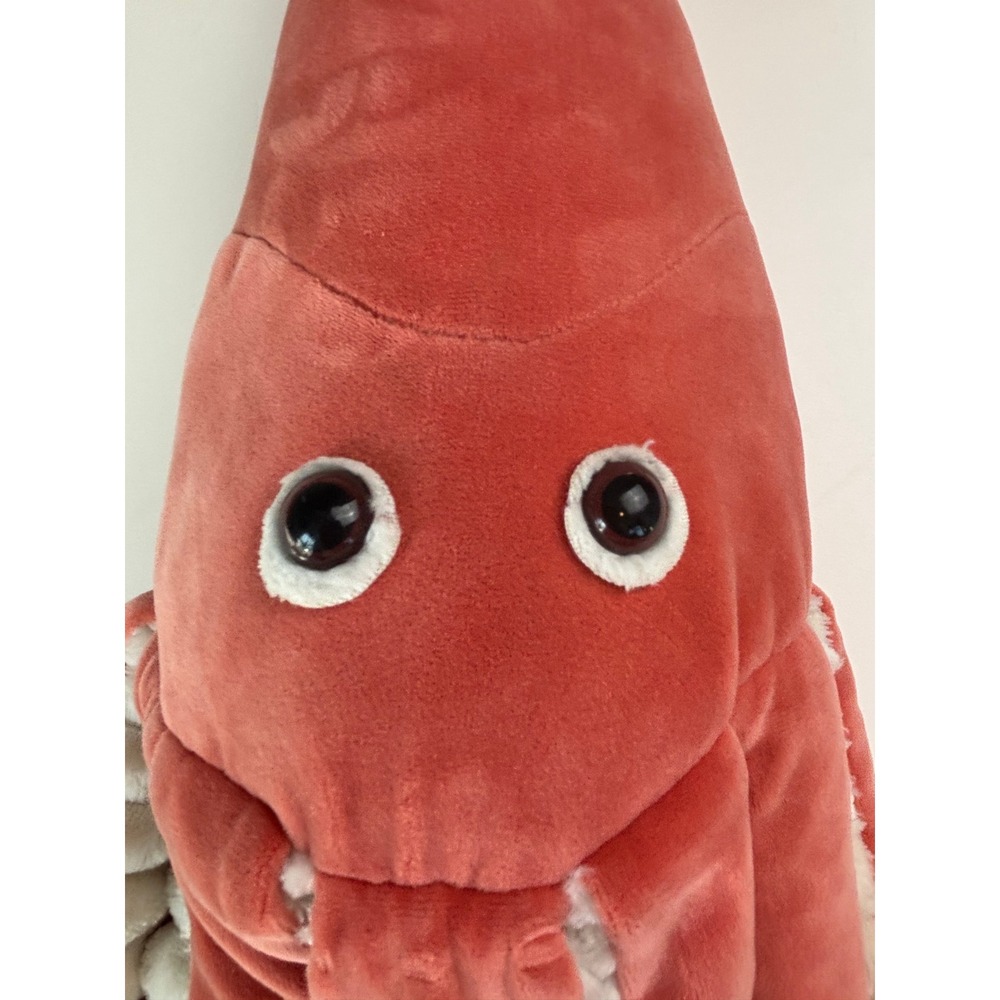 Portland Plush Sebastian Giant Squid Coral Pink Large 27" Stuffed Animal - Picture 3 of 9